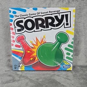 Sorry Board Game Hasbro Gaming 2020 New Sealed